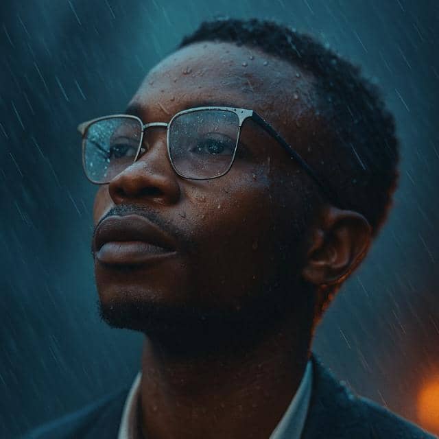 Philus Photography — moody portrait in the rain